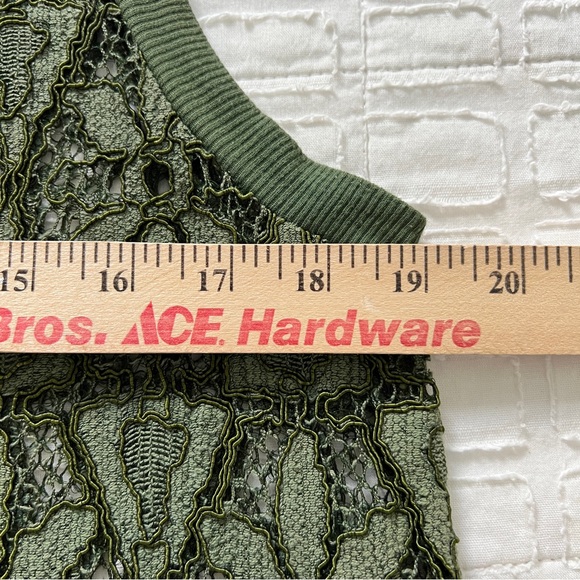 Anthropologie Deletta Lace Shell Tank EUC - Picture 5 of 6